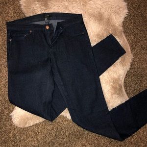 Forever 21 Dark Blue Skinny Jeans
